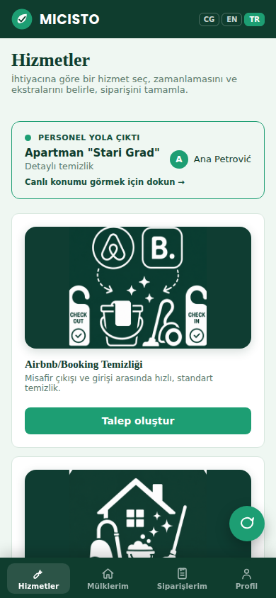 Canlı takip ekranı